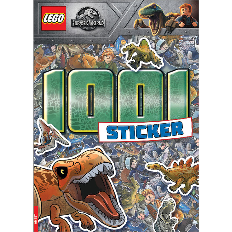 Lego® Jurassic World 1001 Sticker, Kartoniert (TB) von Ameet