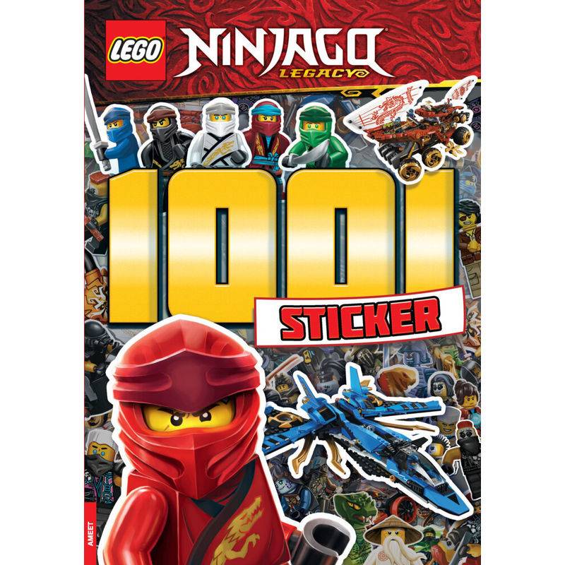 Lego Ninjago / Lego® Ninjago® - 1001 Sticker, Taschenbuch von Ameet