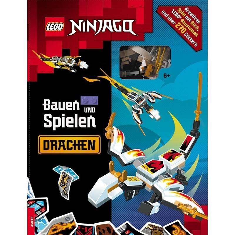 Lego Ninjago / Lego® Ninjago® - Bauen Und Spielen - Drachen, M. 1 Buch, M. 1 Beilage, M. 1 Beilage, Gebunden von Ameet