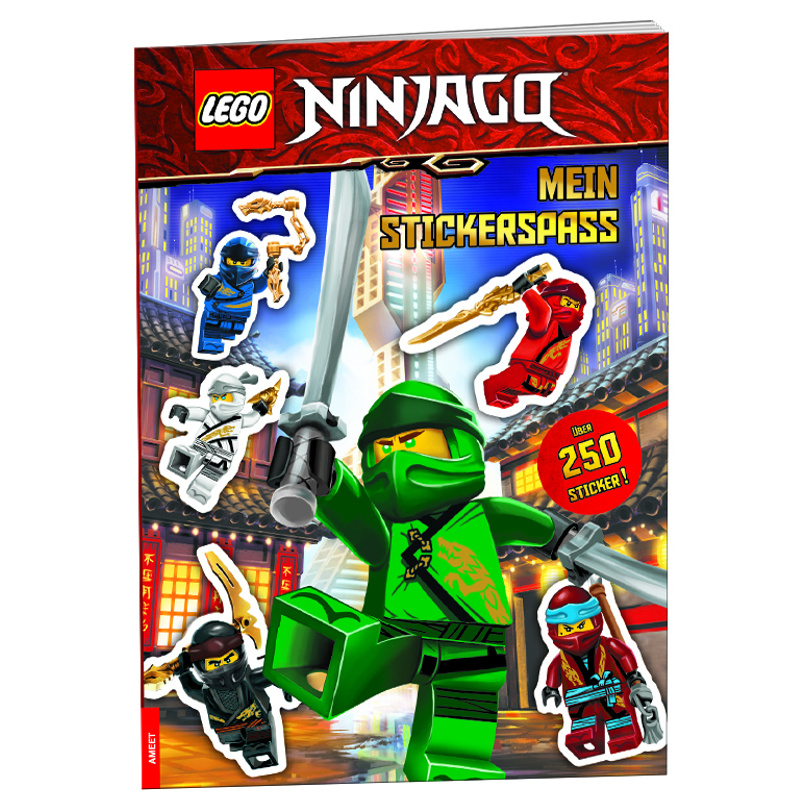 Lego Ninjago / Lego® Ninjago® - Mein Stickerspaß, M. 1 Beilage, Kartoniert (TB) von Ameet