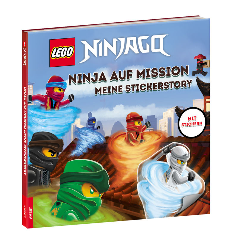 Lego® Ninjago® - Ninja Auf Mission - Meine Stickerstory, Gebunden von Ameet