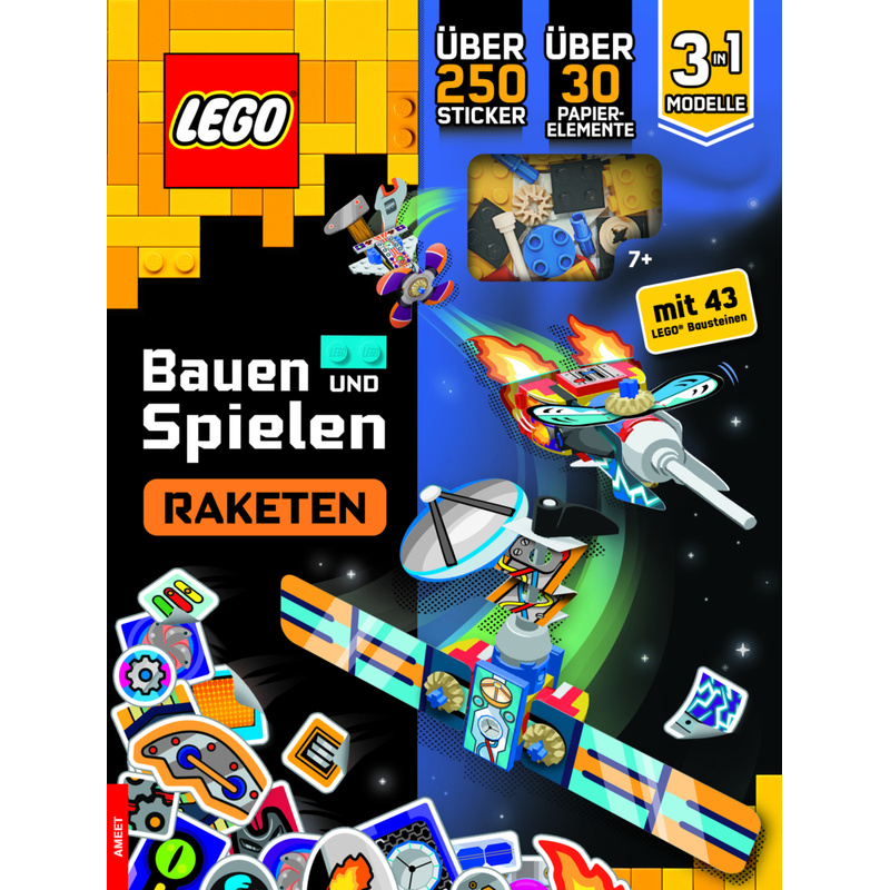 Lego® - Bauen Und Spielen - Raketen, M. 1 Buch, M. 1 Beilage, M. 1 Beilage, Gebunden von Ameet