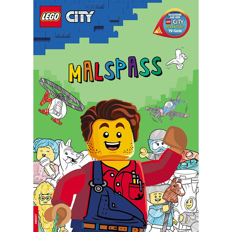 Lego® City - Malspaß, Gebunden von Ameet