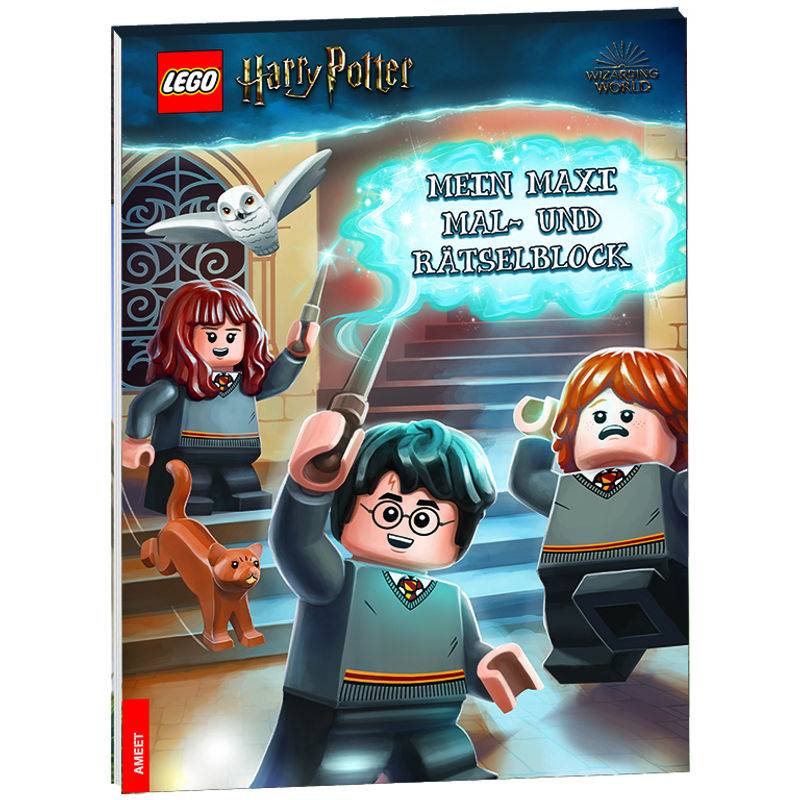 Lego® Harry Potter(Tm) - Mein Maxi Mal- Und Rätselblock, Gebunden von Ameet