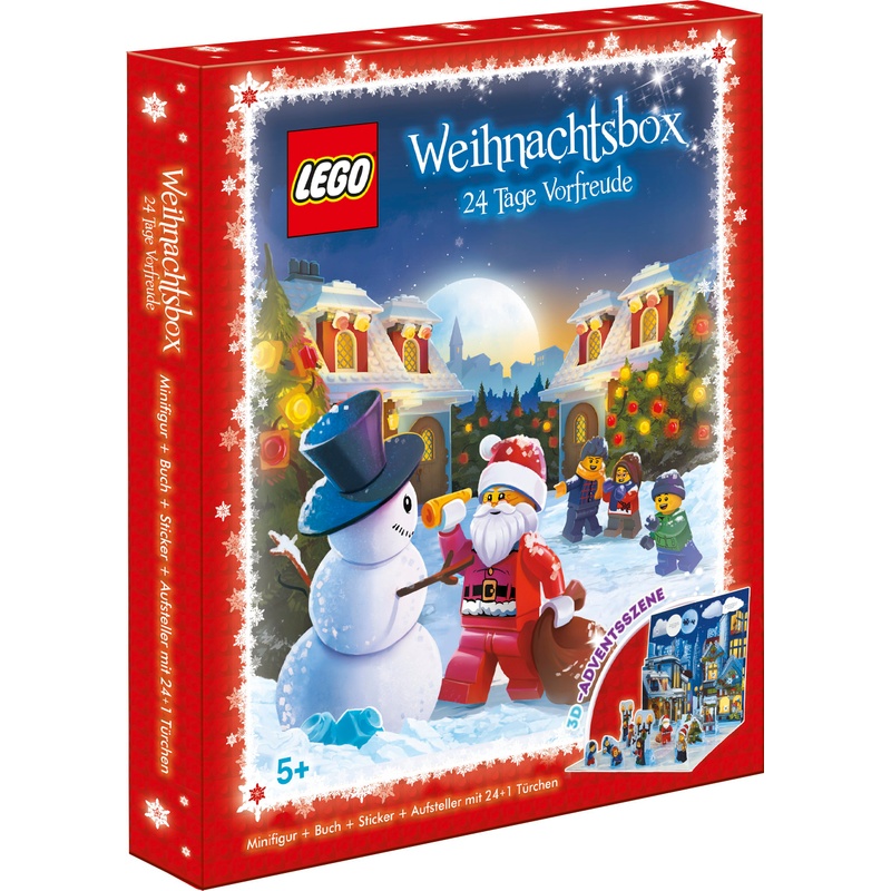 Lego® Weihnachtsbox - 24 Tage Vorfreude, Kartoniert (TB) von Ameet