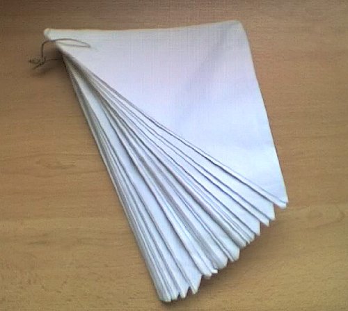 Ameisenkeks® - 100 x Papiertüten - für den Kaufladen Weiß von Ameisenkeks