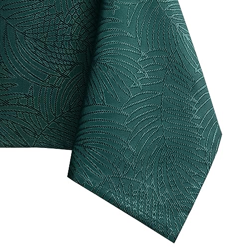AmeliaHome Tischdecke 110x160 cm Tischtuch Tafeldecke Fleckschutz Lotuseffekt Abwaschbar Wasserabweisend Ornament Gaia flaschengrün AmeliaHome Tischdecke 110x160 cm Tischtuch Tafeldecke Fleckschutz Lotuseffekt Abwaschbar Wasserabweisend Ornament Gaia flaschengrün von AmeliaHome