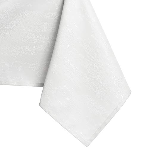 AmeliaHome Tischdecke 120x220 cm Tischtuch Tafeldecke Fleckschutz Lotuseffekt Abwaschbar Wasserabweisend Ornament Vesta weiß AmeliaHome Tischdecke 120x220 cm Tischtuch Tafeldecke Fleckschutz Lotuseffekt Abwaschbar Wasserabweisend Ornament Vesta weiß von AmeliaHome
