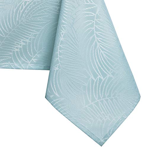 AmeliaHome Tischdecke 140x140 cm Tischtuch Tafeldecke Fleckschutz Lotuseffekt Abwaschbar Wasserabweisend Ornament Gaia hellblau AmeliaHome Tischdecke 140x140 cm Tischtuch Tafeldecke Fleckschutz Lotuseffekt Abwaschbar Wasserabweisend Ornament Gaia hellblau von AmeliaHome