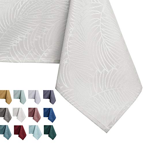 AmeliaHome Tischdecke 140x180 cm Tischtuch Tafeldecke Fleckschutz Lotuseffekt Abwaschbar Wasserabweisend Ornament Ecru Gaia AmeliaHome Tischdecke 140x180 cm Tischtuch Tafeldecke Fleckschutz Lotuseffekt Abwaschbar Wasserabweisend Ornament Ecru Gaia von AmeliaHome