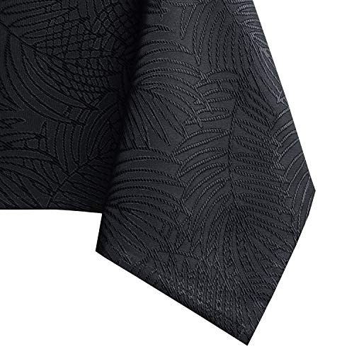 AmeliaHome Tischdecke 40x40 cm Mitteldecke Tischtuch Tafeldecke Fleckschutz Lotuseffekt Abwaschbar Wasserabweisend Ornament Schwarz Gaia AmeliaHome Tischdecke 40x40 cm Mitteldecke Tischtuch Tafeldecke Fleckschutz Lotuseffekt Abwaschbar Wasserabweisend Ornament Schwarz Gaia von AmeliaHome