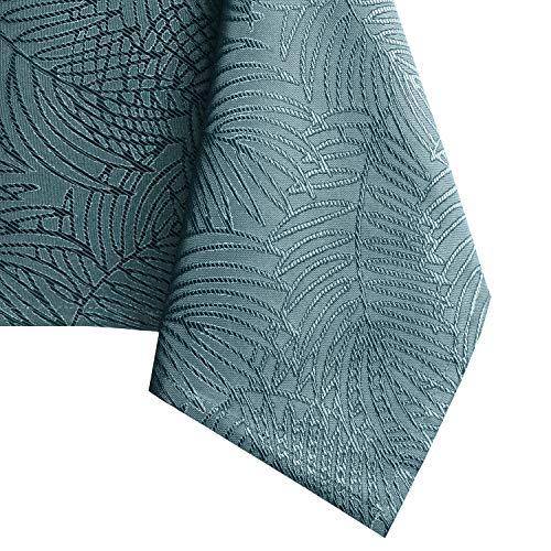 AmeliaHome Tischdecke rund 120x120 cm Tischtuch Tafeldecke Fleckschutz Lotuseffekt Abwaschbar Wasserabweisend Ornament Gaia Petrol AmeliaHome Tischdecke rund 120x120 cm Tischtuch Tafeldecke Fleckschutz Lotuseffekt Abwaschbar Wasserabweisend Ornament Gaia Petrol von AmeliaHome