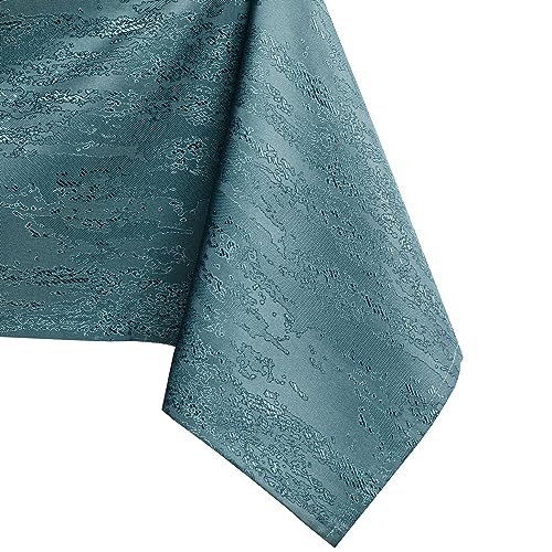 AmeliaHome Tischdecke rund 130x130 cm Tischtuch Tafeldecke Fleckschutz Lotuseffekt Abwaschbar Wasserabweisend Ornament Vesta Petrol AmeliaHome Tischdecke rund 130x130 cm Tischtuch Tafeldecke Fleckschutz Lotuseffekt Abwaschbar Wasserabweisend Ornament Vesta Petrol von AmeliaHome