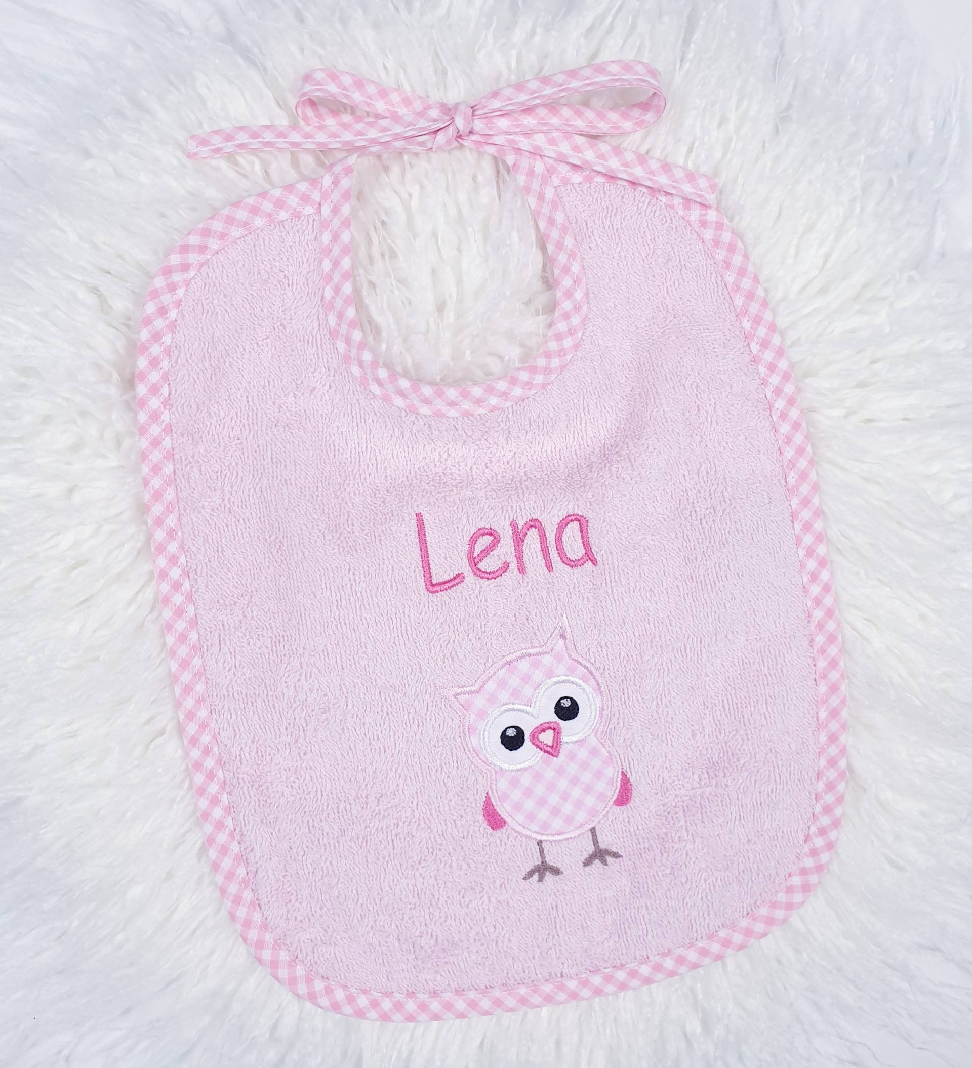 Lätzchen Mit Namen, Kleine Eule, Personalisiert, Babylätzchen, Geschenk, Geburt, Taufe, Mädchen, Baby Lätzchen Mit Namen, Kleine Eule, Personalisiert, Babylätzchen, Geschenk, Geburt, Taufe, Mädchen, Baby von AmeliesweltGeschenke