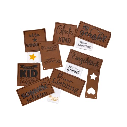 13 Stück Label Paket zum Nähen und Basteln 13 Stück Label Paket zum Nähen und Basteln von Ameloua