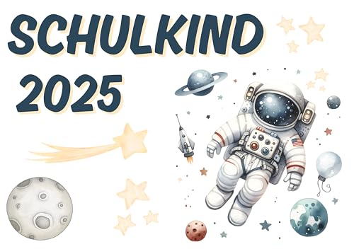 Bügelbild Set für Textilien,Schulkind 2025,Astronaut,Weltraum,Planeten,Kinder,Jungen,Einschulung 2025,Schulstart,Schule,Aquarell Bügelbild,Geschenk,DIY,T-Shirt,Schultüte Bügelbild Set für Textilien,Schulkind 2025,Astronaut,Weltraum,Planeten,Kinder,Jungen,Einschulung 2025,Schulstart,Schule,Aquarell Bügelbild,Geschenk,DIY,T-Shirt,Schultüte von Ameloua