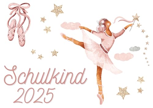 Bügelbild Set für Textilien,Schulkind 2025,Kinder,Einschulung 2025,Ballerina,Ballet,Sterne,Schulstart,Schule,DIY,Bügelmotiv Schulanfang,Aquarell Bügelbild Ballerina Bügelbild Set für Textilien,Schulkind 2025,Kinder,Einschulung 2025,Ballerina,Ballet,Sterne,Schulstart,Schule,DIY,Bügelmotiv Schulanfang,Aquarell Bügelbild Ballerina von Ameloua