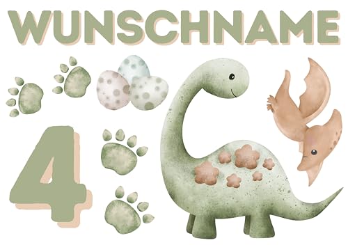 Personalisiertes Bügelbild Set für Textilien,Geburtstag,Wunschname,Wunschzahl,personalisiert,Kinder,Dinosaurier,Dino,FlugsaurierT-Shirts,DIY-Projekte,Geschenke,Deko,1,2,3,4,5,6,7,8,9,10... Personalisiertes Bügelbild Set für Textilien,Geburtstag,Wunschname,Wunschzahl,personalisiert,Kinder,Dinosaurier,Dino,FlugsaurierT-Shirts,DIY-Projekte,Geschenke,Deko,1,2,3,4,5,6,7,8,9,10... von Ameloua