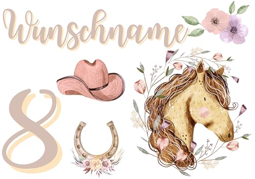 Personalisiertes Bügelbild Set für Textilien,Geburtstag,Wunschname,Wunschzahl,personalisiert,Kinder,Pferd,Western,Pferdemotiv,Floral,Boho,T-Shirts,DIY-Projekte,Geschenke,1,2,3,4,5,6,7,8,9,10... Personalisiertes Bügelbild Set für Textilien,Geburtstag,Wunschname,Wunschzahl,personalisiert,Kinder,Pferd,Western,Pferdemotiv,Floral,Boho,T-Shirts,DIY-Projekte,Geschenke,1,2,3,4,5,6,7,8,9,10... von Ameloua