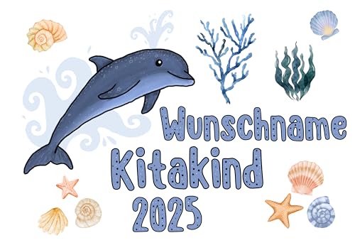 Personalisiertes Bügelbild Set für Textilien,Kitakind 2025,Wunschname,personalisiert,Nesthäkchen,Krippenkind,Kita-Neulinge,Delfin,Meereswelt,Seestern,Kitastart,T-Shirts,Turnbeutel,Aufbügler,Geschenk Personalisiertes Bügelbild Set für Textilien,Kitakind 2025,Wunschname,personalisiert,Nesthäkchen,Krippenkind,Kita-Neulinge,Delfin,Meereswelt,Seestern,Kitastart,T-Shirts,Turnbeutel,Aufbügler,Geschenk von Ameloua