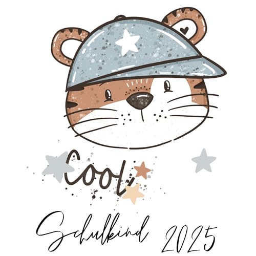 Schulkind 2025 Bügelbilder Set Textilien, zum aufbügeln, Wal, Boot, Panda, Koala, Schmetterling, Bügelbild Schultüte, Erster Schultag Einschulung (7) von Ameloua