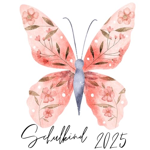 Schulkind 2025 Bügelbilder Set Textilien, zum aufbügeln, Wal, Boot, Panda, Koala, Schmetterling, Bügelbild Schultüte, Erster Schultag Einschulung (9) von Ameloua