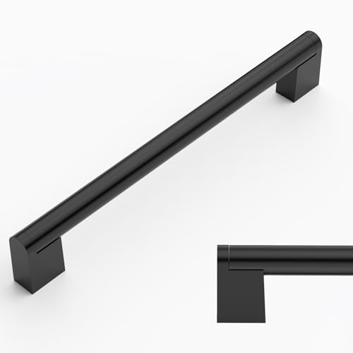 Amerdeco 10 Stück Möbelgriffe Edelstahl Schwarz 256mm Lochabstand Schrankgriffe für Küche, Schubladen & Kleiderschrank UK0038 Amerdeco 10 Stück Möbelgriffe Edelstahl Schwarz 256mm Lochabstand Schrankgriffe für Küche, Schubladen & Kleiderschrank UK0038 von Amerdeco