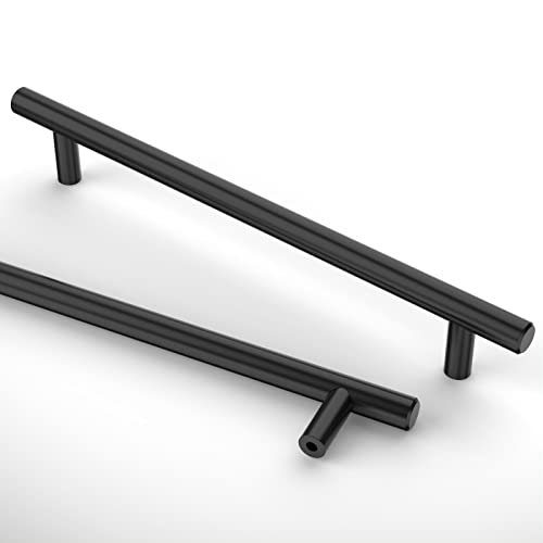 Amerdeco 10 Stück Möbelgriffe Edelstahl Schwarz 256mm Lochabstand Schrankgriffe für Küche, Schubladen & Kleiderschrank UK0024 Amerdeco 10 Stück Möbelgriffe Edelstahl Schwarz 256mm Lochabstand Schrankgriffe für Küche, Schubladen & Kleiderschrank UK0024 von Amerdeco