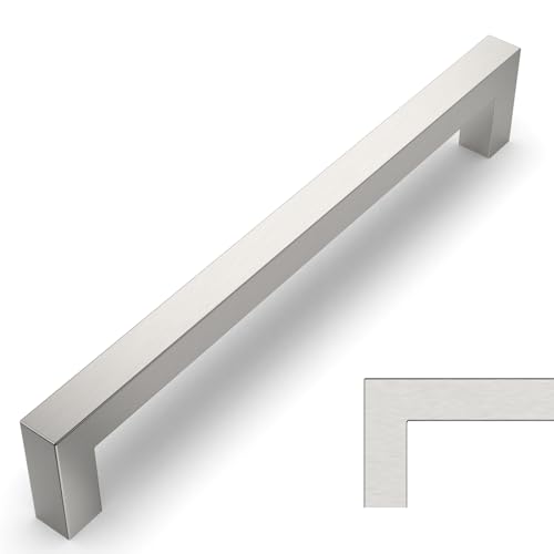 Amerdeco 15 Stück Möbelgriffe Gebürsteter Nickel Edelstahl-160mm Bohrlochabstand – Schrankgriffe, Küchengriffe, Schubladengriffe für Küchenschränke & Kleiderschränk Amerdeco 15 Stück Möbelgriffe Gebürsteter Nickel Edelstahl-160mm Bohrlochabstand – Schrankgriffe, Küchengriffe, Schubladengriffe für Küchenschränke & Kleiderschränk von Amerdeco