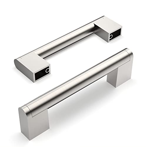 Amerdeco 5 Stück Möbelgriffe Edelstahl Gebürsteter Nickel 96mm Lochabstand Schrankgriffe für Küche, Schubladen & Kleiderschrank UK0038 Amerdeco 5 Stück Möbelgriffe Edelstahl Gebürsteter Nickel 96mm Lochabstand Schrankgriffe für Küche, Schubladen & Kleiderschrank UK0038 von Amerdeco
