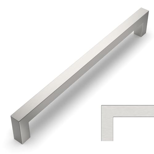 Amerdeco 5 Stück Möbelgriffe Gebürsteter Nickel Edelstahl-224mm Bohrlochabstand – Schrankgriffe, Küchengriffe, Schubladengriffe für Küchenschränke & Kleiderschränk Amerdeco 5 Stück Möbelgriffe Gebürsteter Nickel Edelstahl-224mm Bohrlochabstand – Schrankgriffe, Küchengriffe, Schubladengriffe für Küchenschränke & Kleiderschränk von Amerdeco