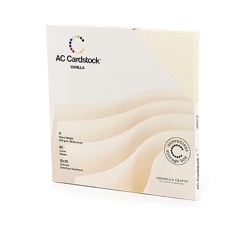 American Crafts 71661 Variety Pack Vanilla Cardstock American Crafts 71661 Variety Pack Vanilla Cardstock von American Crafts