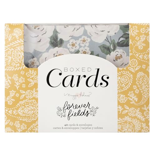 American Crafts A2 Cards W/Envelopes (4.375"X5.75") 40/Box-Maggie Holmes Forever Fields von American Crafts