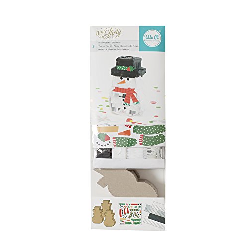 American Crafts Snowman We R Memory Keepers Pinata Kit Schneemann von American Crafts