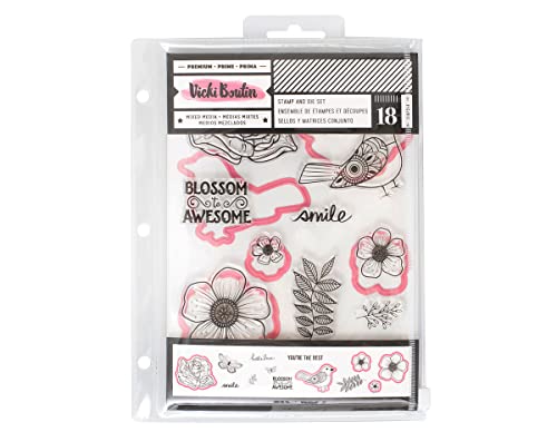 American Crafts Vicki Boutin Mixed Media All The Good Things Set 2 Stempel und Stanzformen, Assortiert, Mehrfarbig, 20.07 x 15.88 x 0.08 cm American Crafts Vicki Boutin Mixed Media All The Good Things Set 2 Stempel und Stanzformen, Assortiert, Mehrfarbig, 20.07 x 15.88 x 0.08 cm von American Crafts