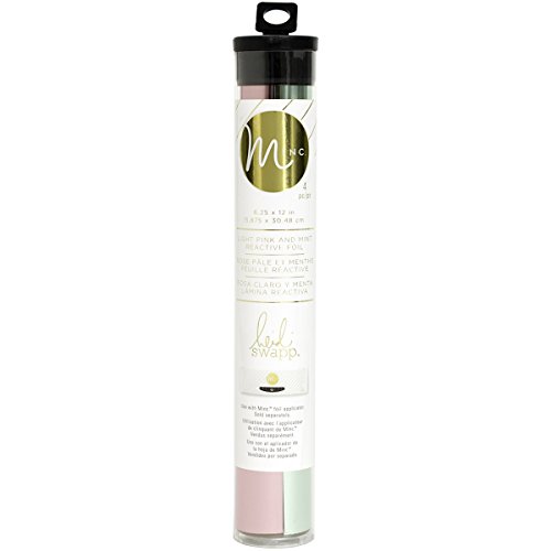 American Crafts minc Reactive Folie Combo Pack 6,5 x 12 Zoll – Minze und Light Pink American Crafts minc Reactive Folie Combo Pack 6,5 x 12 Zoll – Minze und Light Pink von American Crafts