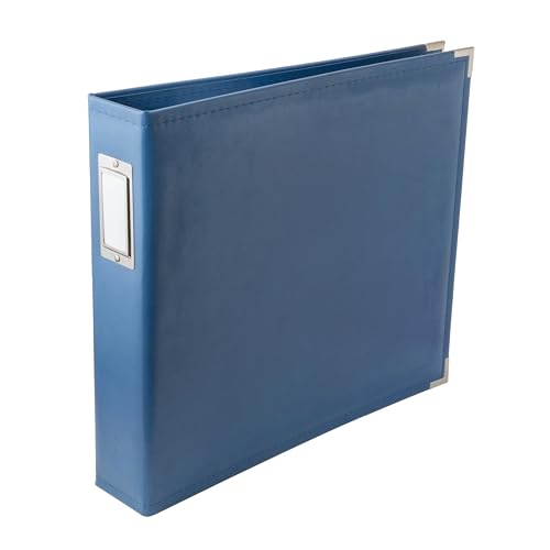 WE R Memory Keepers American Crafts 660914 Classic D-Ring Scrapbooking Album, 12 Zoll x 12 Zoll, Country Blau WE R Memory Keepers American Crafts 660914 Classic D-Ring Scrapbooking Album, 12 Zoll x 12 Zoll, Country Blau von We R Memory Keepers