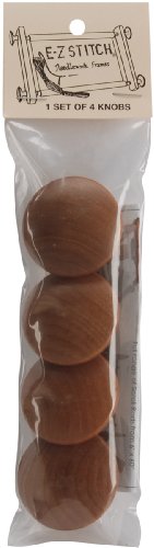 American Dream Products Möbelknöpfe aus Eichenholz, 4 Stück von American Dream