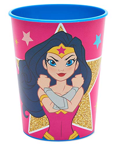 American Greetings Wonder Woman Partyzubehör, 473 ml, Kunststoffbecher (8 Stück) von American Greetings