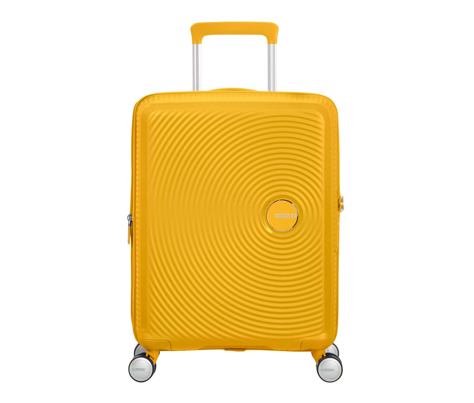 American Tourister Hartschalen-Koffer »Soundbox« Spinner 55/20 TSA EXP - gold von American Tourister