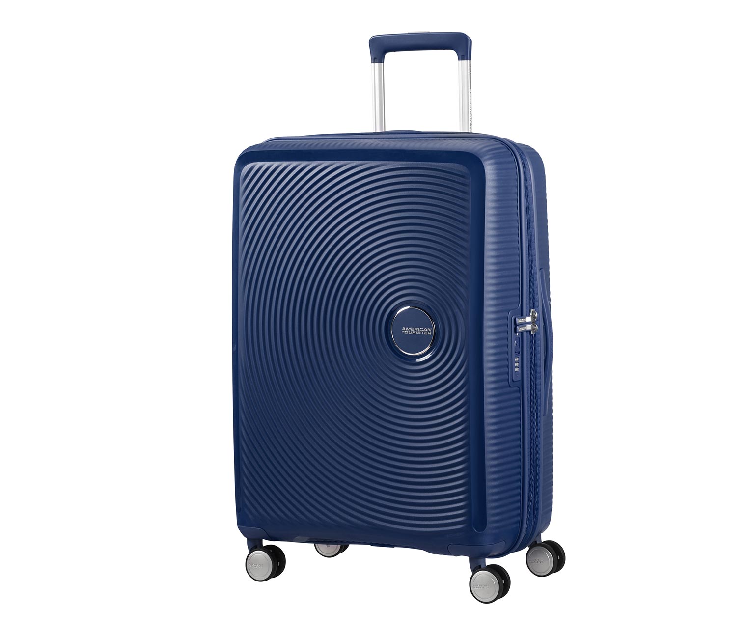American Tourister Hartschalen-Koffer »Soundbox« Spinner 67/24 TSA EXP - dunkelblau von American Tourister