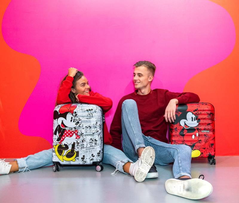 American Tourister Wavebreaker »Mickey Mouse« - rot von American Tourister