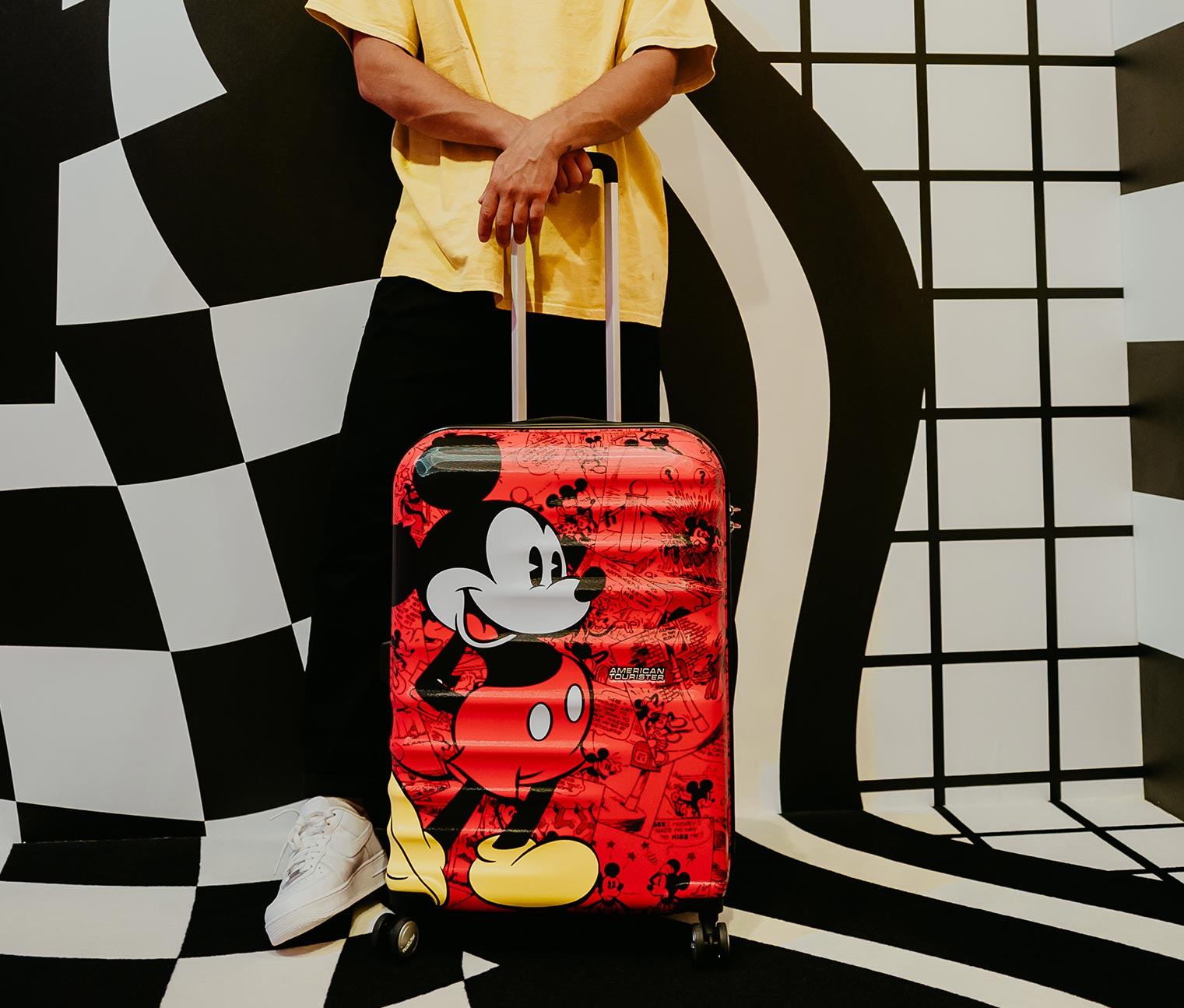 American Tourister Wavebreaker »Mickey Mouse« - rot von American Tourister