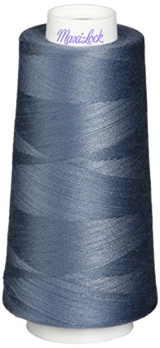 American & Efird Maxi-Lock Kegel, 3000 Yard, Miniatur blauer Faden von American & Efird