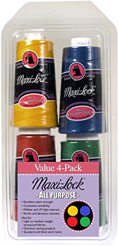 American & Efird Paper Maxi-Lock All Purpose Value Pack 4 per Package Brights, Brights American & Efird Paper Maxi-Lock All Purpose Value Pack 4 per Package Brights, Brights von American & Efird
