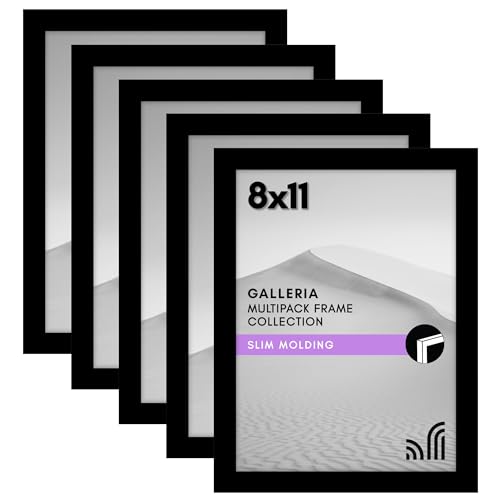 Americanflat Bilderrahmen-Set mit 12,7 x 28,9 cm, Schwarz, Galerie-Wandrahmen-Set mit mitgelieferten Aufhängevorrichtungen und Staffelei – horizontale oder vertikale Präsentation, Collage, Americanflat Bilderrahmen-Set mit 12,7 x 28,9 cm, Schwarz, Galerie-Wandrahmen-Set mit mitgelieferten Aufhängevorrichtungen und Staffelei – horizontale oder vertikale Präsentation, Collage, von Americanflat