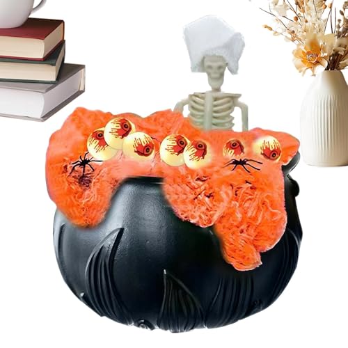 Amesor Hexenkessel | Halloween Gruselhaus Deko | Einfacher Aufbau Für Zuhause Veranstaltungsplaner Schule Spukhaus Fotoecke Kaminsims Fensterbank von Amesor