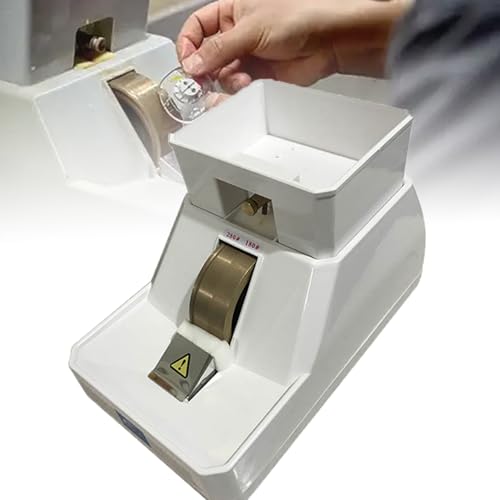 Amhuui Manueller optischer Handschleifer, Brillenschleifer, Linsenpolierer Manueller Linsenschleifer 3-in-1, mit abnehmbarem Spülbecken, 55W Linsenpolierer, mit abnehmbarem Spülbecken, Jade von Amhuui