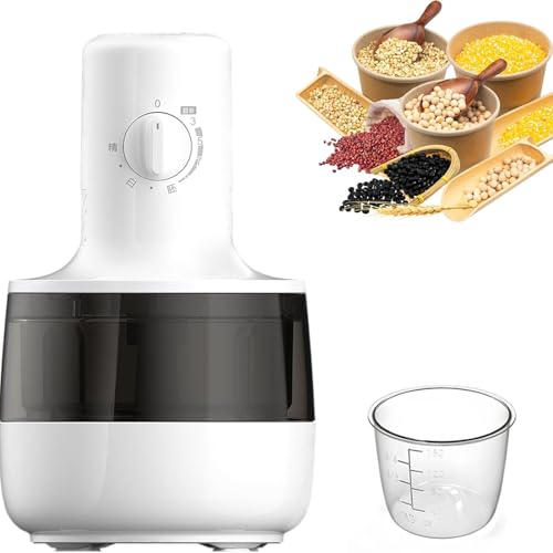 Amhuui Reisschälmaschine, Automatische Weizenschälmaschine Mit 320 Ml Fassungsvermögen, Ausgestattet Mit 7 Einstellungen Für Die Mahlpräzision, Kann Reis In Nur 3 Minuten Produzieren, Für Haushalte von Amhuui