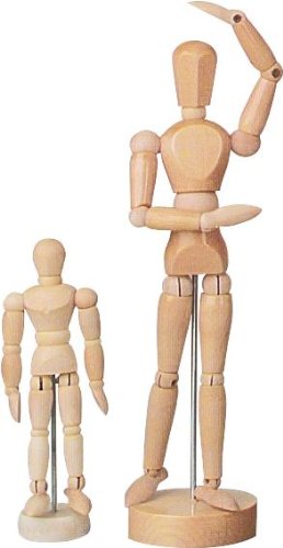 Ami Künstlerbedarf NEU Modellpuppe aus Holz, männlich, 30 cm von Ami Künstlerbedarf